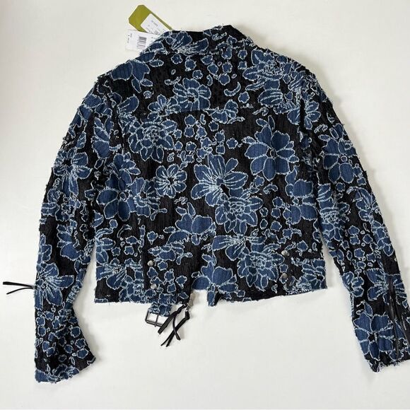 Nicole Miller Artelier NWT Bomber Jacket Small - Picture 7 of 9